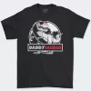 Playera Negra Hombre Daddy Saurus