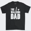 Playera Negra Hombre The Walking Dad