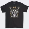 Playera Negra Hombre Metal Grim