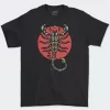 Playera Negra Hombre Scorpion