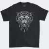 Playera Negra Hombre Wolf