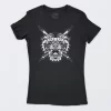 Playera Negra Mujer Black Tiger