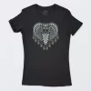 Playera Negra Mujer Love Cobra