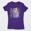 Playera Púrpura Mujer 8 Bit Gamer