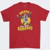 Playera Roja Hombre Monkey Skate