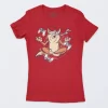 Playera Roja Mujer Gamer Dog