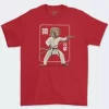 Playera Roja Hombre Karate Monkey