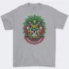 Playera Gris Jaspe Hombre Quetzalcóatl Guerrero