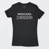 Playera Negra Mujer Mexicana Chingona