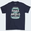 Playera Azul Marino Hombre Abuelo Y Papá