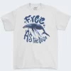 Playera Blanca Hombre Free Whale