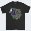 Playera Negra Hombre Cabeza Quetzalcoalt