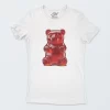 Playera Blanca Mujer Gummy Bear