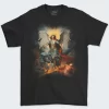 Playera Negra Hombre Miguel Archangel