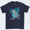 Playera Azul Marino Hombre Rock Forever