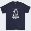 Playera Azul Marino Hombre Team Work