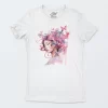 Playera Blanca Mujer Pink Woman