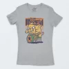 Playera Gris Jaspe Mujer Heavy Meowtal