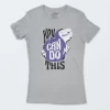 Playera Gris Jaspe Mujer You Can Do This