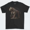 Playera Negra Hombre Jaguar King