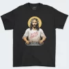 Playera Negra Hombre Jesus Raves