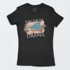 Playera Negra Mujer Dramatic Girl