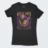 Playera Negra Mujer Guitar Riffs