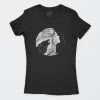 Playera Negra Mujer Wolf Woman