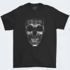 Playera Negra Hombre Code Skull