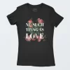 Playera Negra Mujer Rose Love